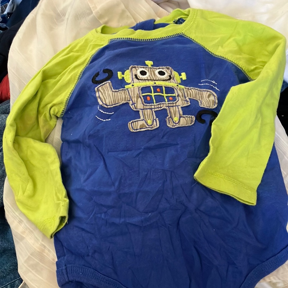 Jumping beans long sleeve one piece 18 months
